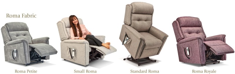 Roma Small 1-motor Electric Riser Recliner Roma Small 1-motor Electric Riser Recliner