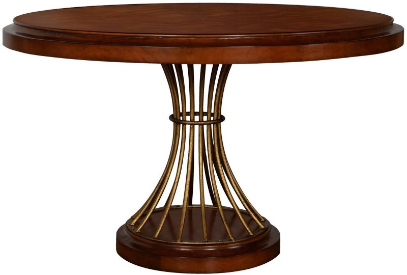 Claridge Round Dining Table - Cherry Claridge Round Dining Table - Cherry