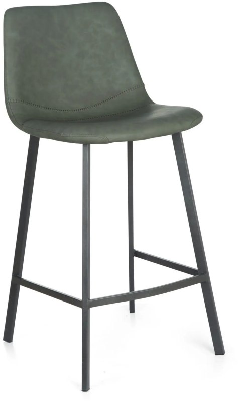 Vintage Green Pu Counter Stool Vintage Green Pu Counter Stool
