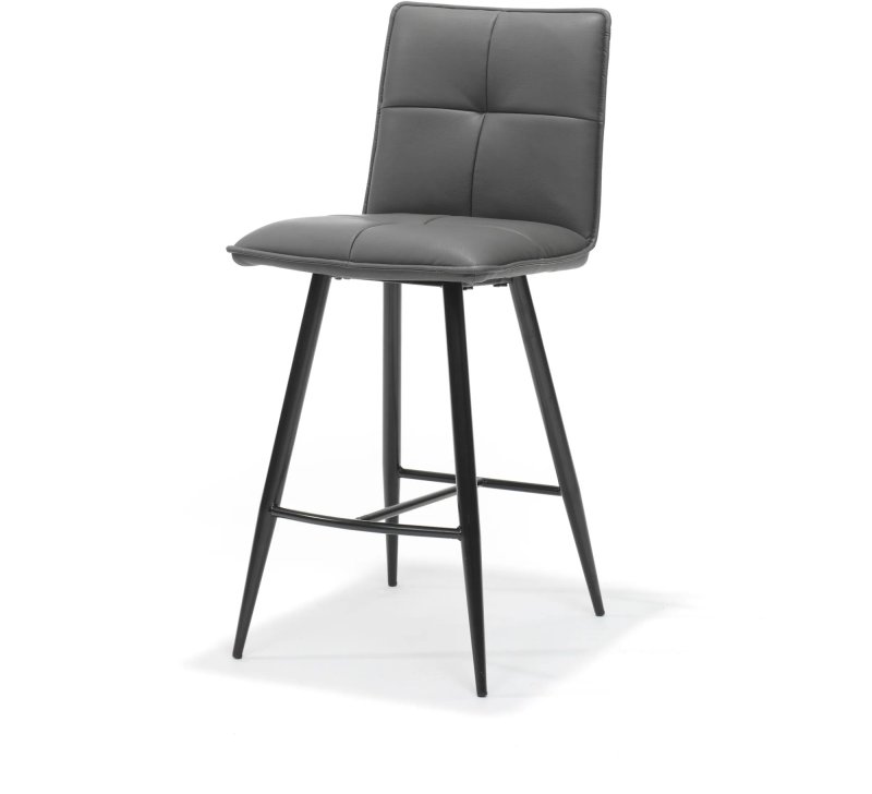 Capo Grey Pu Counter Stool Capo Grey Pu Counter Stool