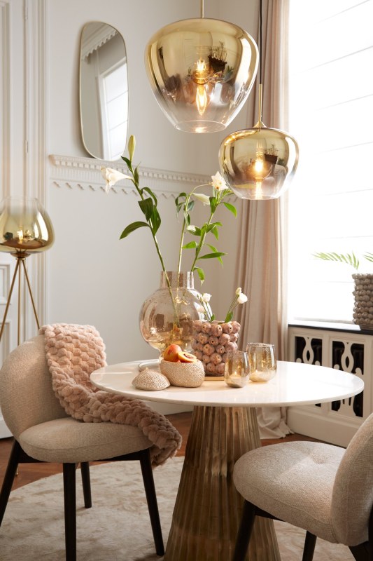 Spiegel 40x15x100 cm LIBRA helder glas+goud Spiegel 40x15x100 cm LIBRA helder glas+goud