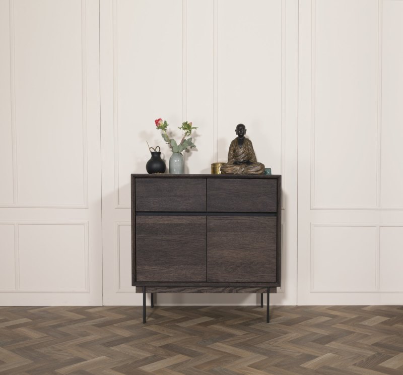 Elegant Sideboard with 2 Doors & 2 Drawers Elegant Sideboard with 2 Doors & 2 Drawers