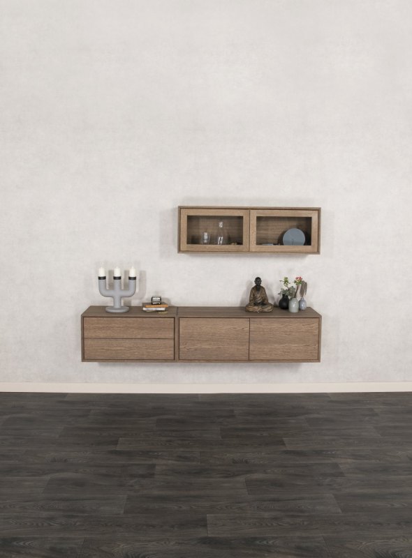 Elegant Wall Module with 6 Drawers Elegant Wall Module with 6 Drawers