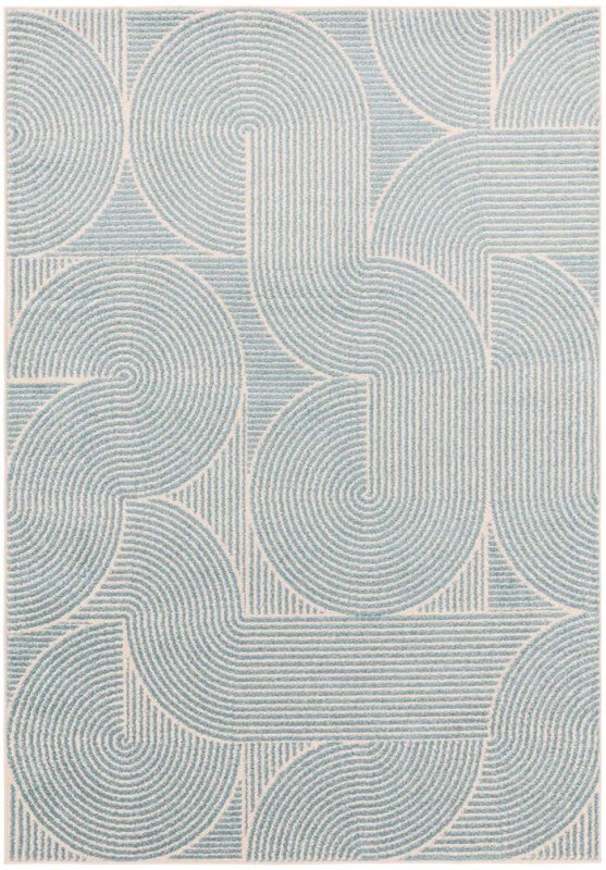 Muse Blue Swirl Rug Muse Blue Swirl Rug