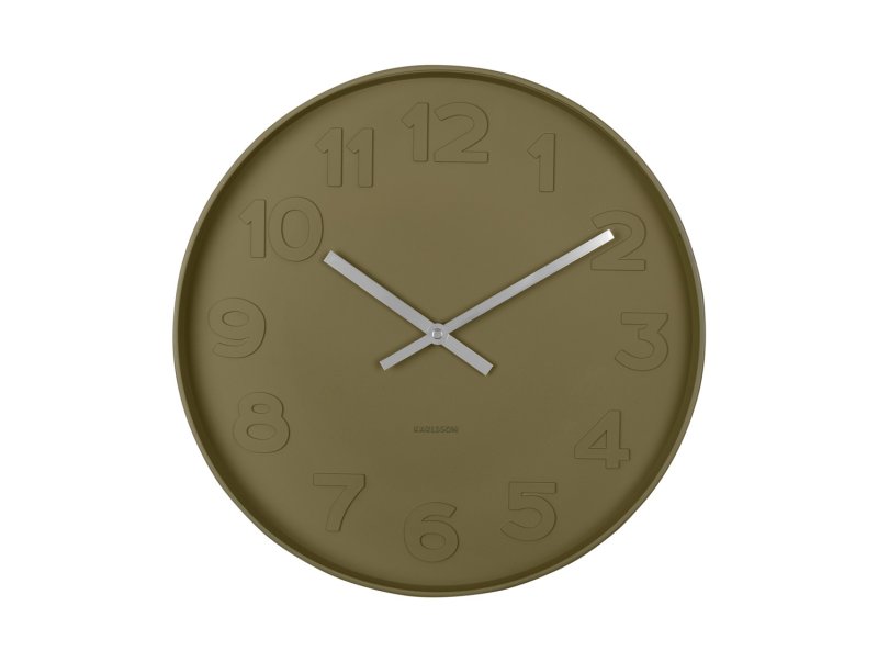 Mr Green Numbers Wall Clock Mr Green Numbers Wall Clock