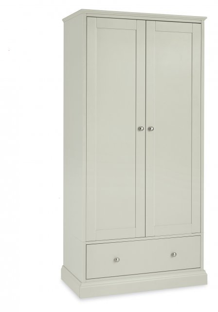 Rivendell Cotton Soft Grey Double Wardrobe Rivendell Cotton Soft Grey Double Wardrobe