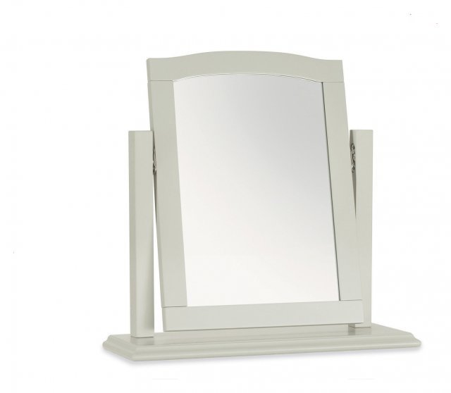 Rivendell Cotton Soft Grey Vanity Mirror Rivendell Cotton Soft Grey Vanity Mirror