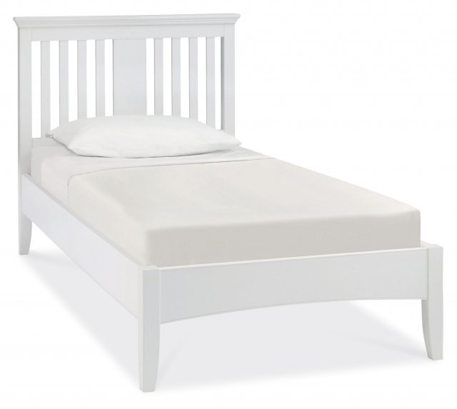 Montana White Bedstead Single 90cm Montana White Bedstead Single 90cm