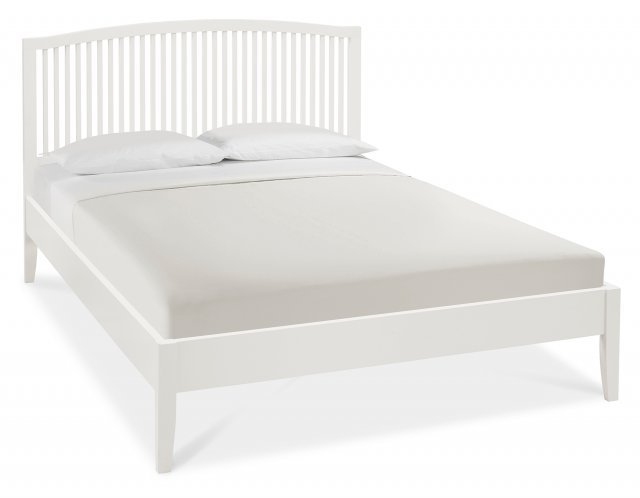 Rivendell White Slatted Bedstead King 150cm Rivendell White Slatted Bedstead King 150cm