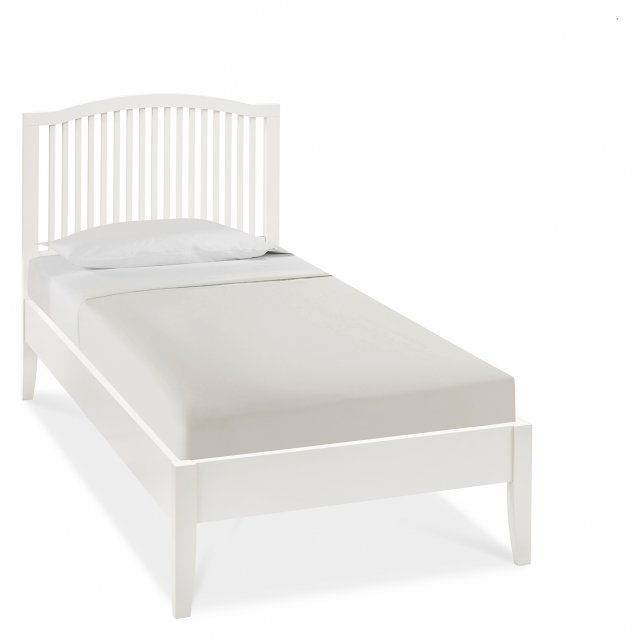 Rivendell White Slatted Bedstead Single 90cm Rivendell White Slatted Bedstead Single 90cm