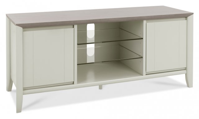 Bergen Grey Washed Oak & Soft Grey Entertainment Unit Bergen Grey Washed Oak & Soft Grey Entertainment Unit