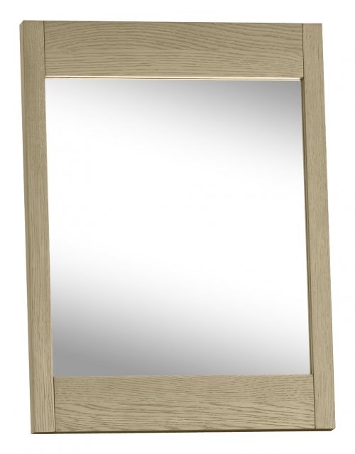 Rimini Aged Oak & Weathered Oak Vanity Mirror Rimini Aged Oak & Weathered Oak Vanity Mirror