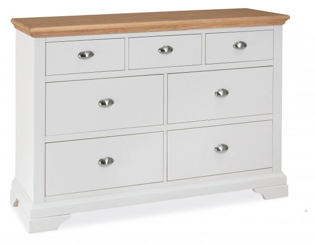 Montana Two Tone 3+4 Drawer Chest Montana Two Tone 3+4 Drawer Chest