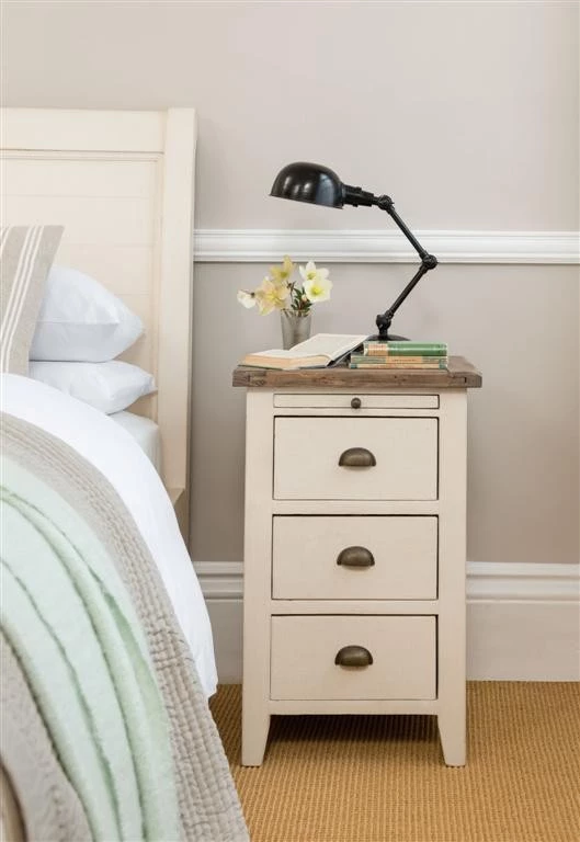 Cadwell 3 Drawer Bedside  1