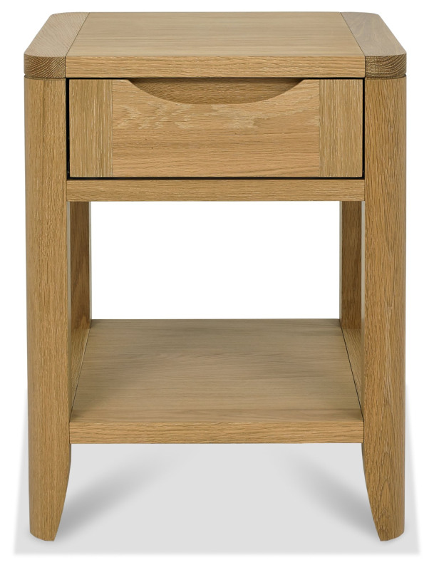 Chester Oak Lamp Table Drawer Chester Oak Lamp Table Drawer