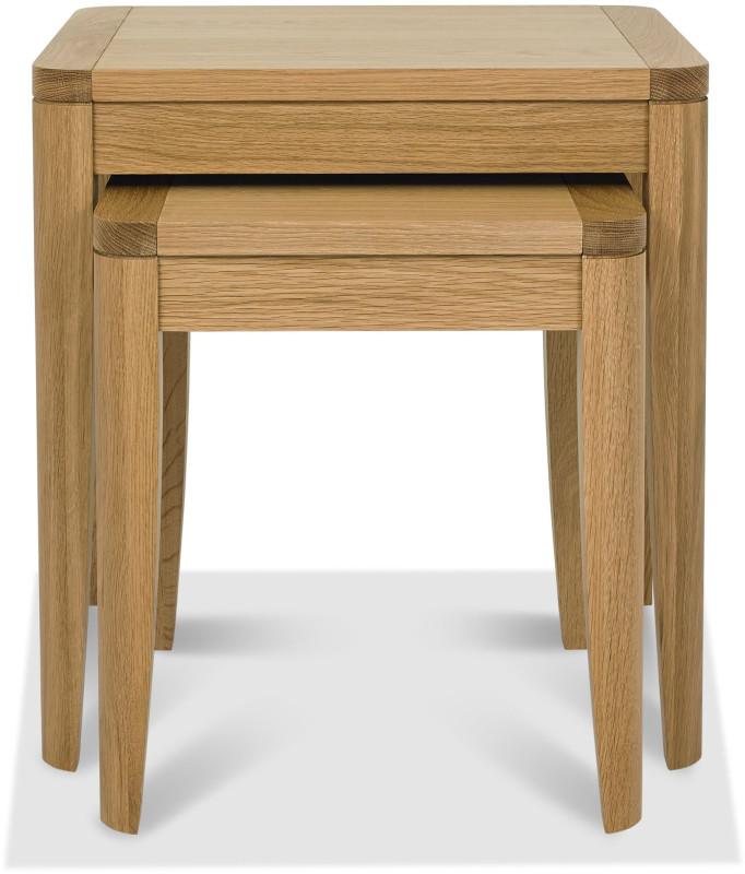 Chester Oak Nest of Lamp Tables Chester Oak Nest of Lamp Tables