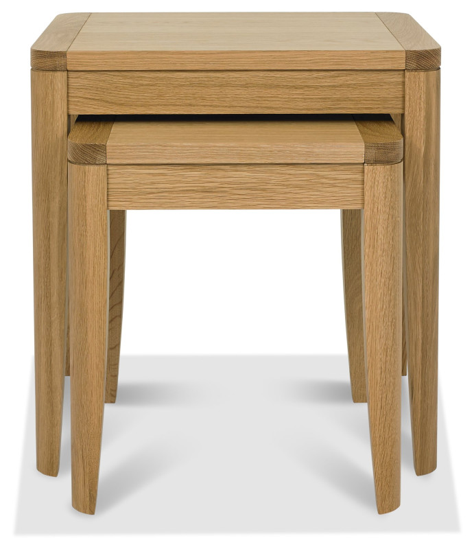 Chester Oak Nest of Lamp Tables Chester Oak Nest of Lamp Tables