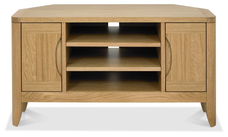 Chester Oak Corner TV Unit Chester Oak Corner TV Unit