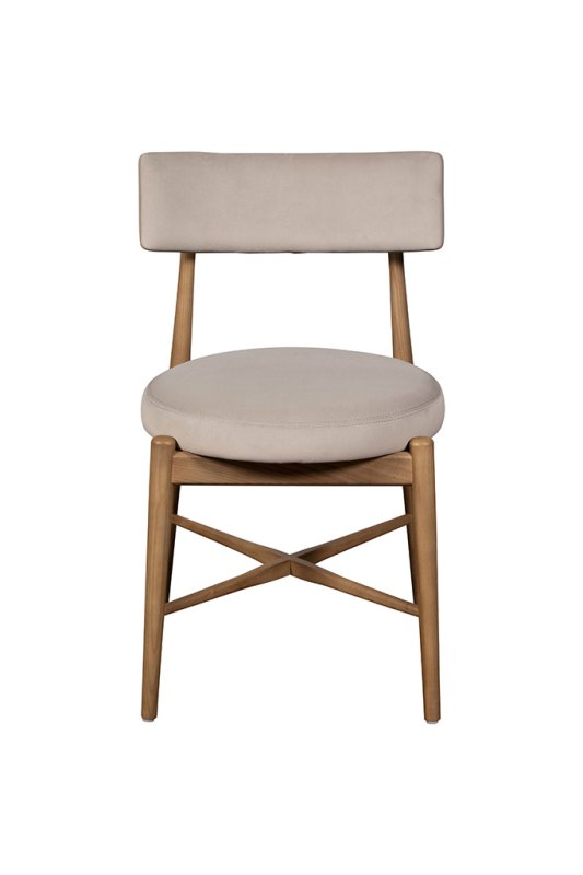 Flora Dining Chair (Grey) Pair Flora Dining Chair (Grey) Pair