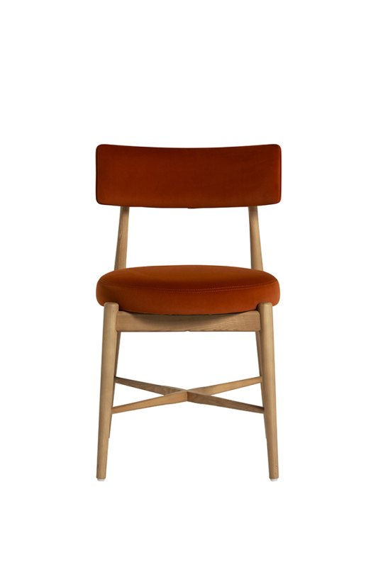 Flora Dining Chair (Orange) Pair Flora Dining Chair (Orange) Pair