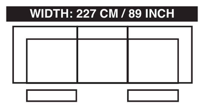 Callum 3 Seater Static Sofa Callum 3 Seater Static Sofa