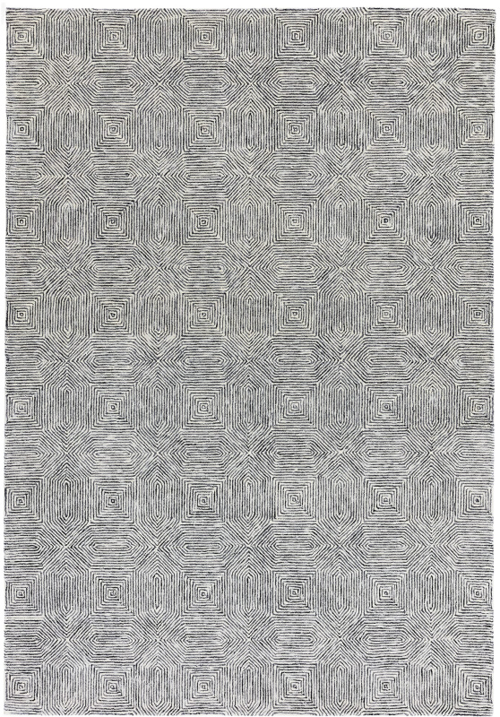 Camden Rug Black White 1