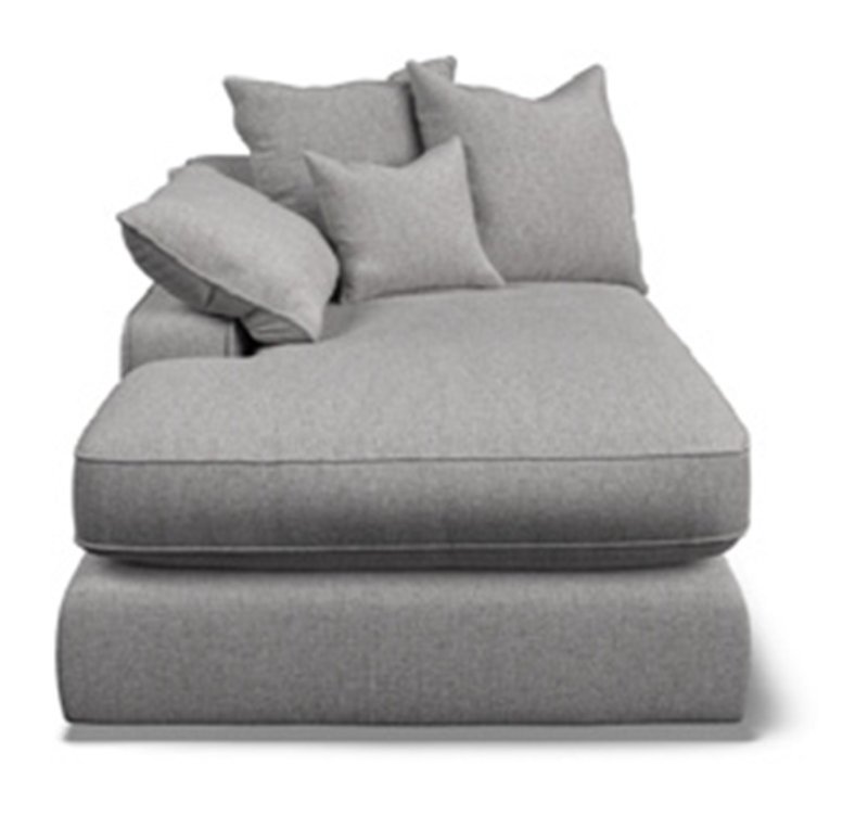 Manhattan 1 Arm Chaise   Pillow Back