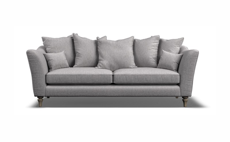 Stanton Extra Large Sofa   04 Pillow Back Grey