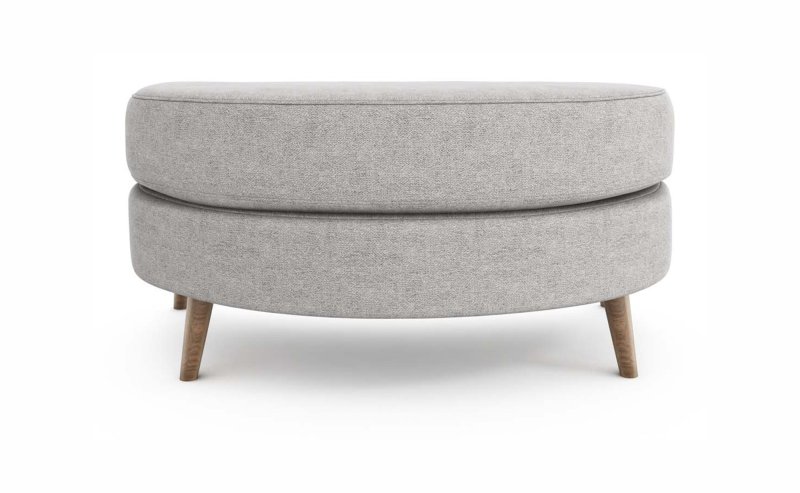 Lisbon Oval Cuddler Stool   01 Front