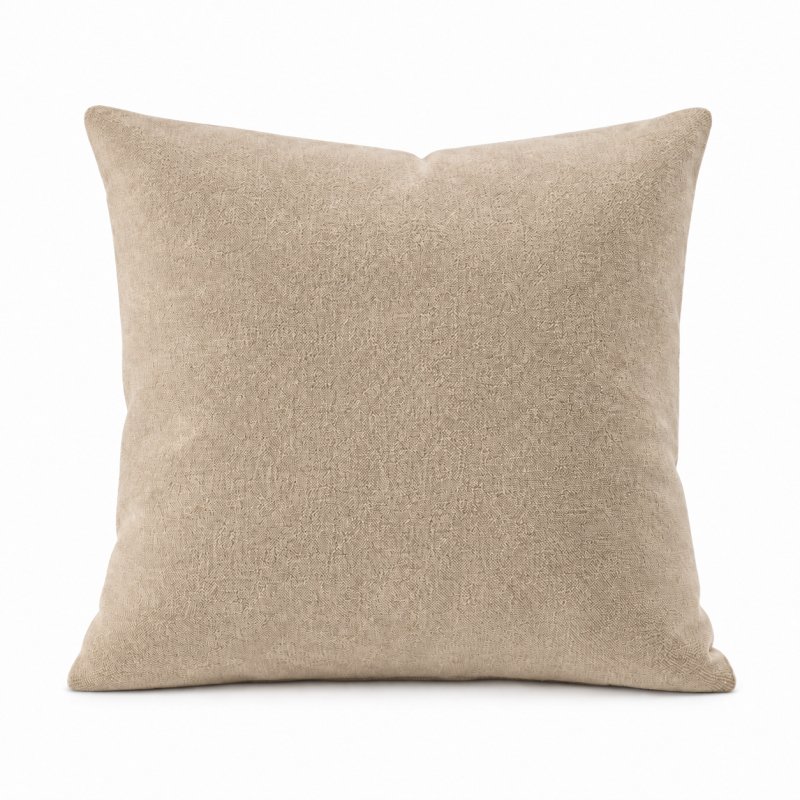 fh studio plain solara beige cushion
