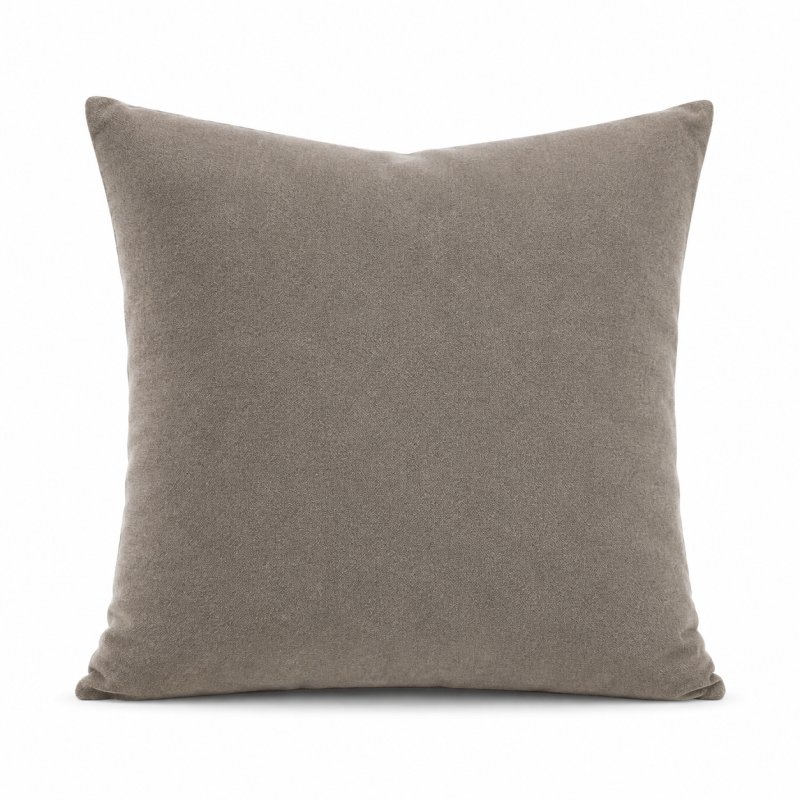 fh studio plain solara taupe cushion