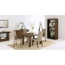 Akita Walnut 4-6 End Extension Dining Table Akita Walnut 4-6 End Extension Dining Table