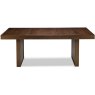 Akita Walnut 6 Seater Panel Table Akita Walnut 6 Seater Panel Table