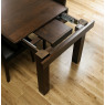 Bentley Designs Akita Walnut 6-8 End Extension Dining Table