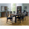 Bentley Designs Akita Walnut 6-8 End Extension Dining Table