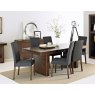 Akita Walnut Dining Set D - Table & 6 Chairs