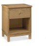 Atlanta Oak 1 Drawer Nightstand