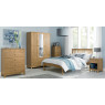 Atlanta Oak Low Footend Bedstead King 150cm Atlanta Oak Low Footend Bedstead King 150cm