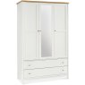 Atlanta Two Tone Triple Wardrobe Atlanta Two Tone Triple Wardrobe