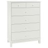 Atlanta White 4+2 Drawer Chest Atlanta White 4+2 Drawer Chest