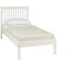 Atlanta White Low Footend Bedstead Single 90cm