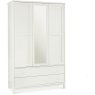 Atlanta White Triple Wardrobe Atlanta White Triple Wardrobe