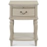 Bordeaux Chalk Oak 1 Drawer Nightstand Bordeaux Chalk Oak 1 Drawer Nightstand