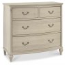 Bordeaux Chalk Oak 2+2 Drawer Chest Bordeaux Chalk Oak 2+2 Drawer Chest