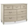 Bordeaux Chalk Oak 3+4 Drawer Chest Bordeaux Chalk Oak 3+4 Drawer Chest