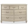 Bordeaux Chalk Oak 3+4 Drawer Chest Bordeaux Chalk Oak 3+4 Drawer Chest