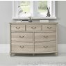 Bordeaux Chalk Oak 3+4 Drawer Chest Bordeaux Chalk Oak 3+4 Drawer Chest