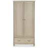 Bordeaux Chalk Oak Double Wardrobe Bordeaux Chalk Oak Double Wardrobe