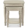 Bordeaux Chalk Oak Nest Of Lamp Tables Bordeaux Chalk Oak Nest Of Lamp Tables