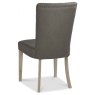 Bordeaux Chalk Oak Uph Chair - Titanium Fabric (Pair) Bordeaux Chalk Oak Uph Chair - Titanium Fabric (Pair)